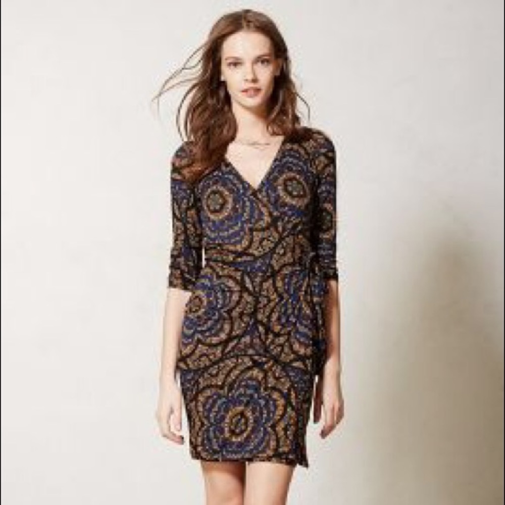 🔺SOLD🔺 Anthropologie wrap dress
